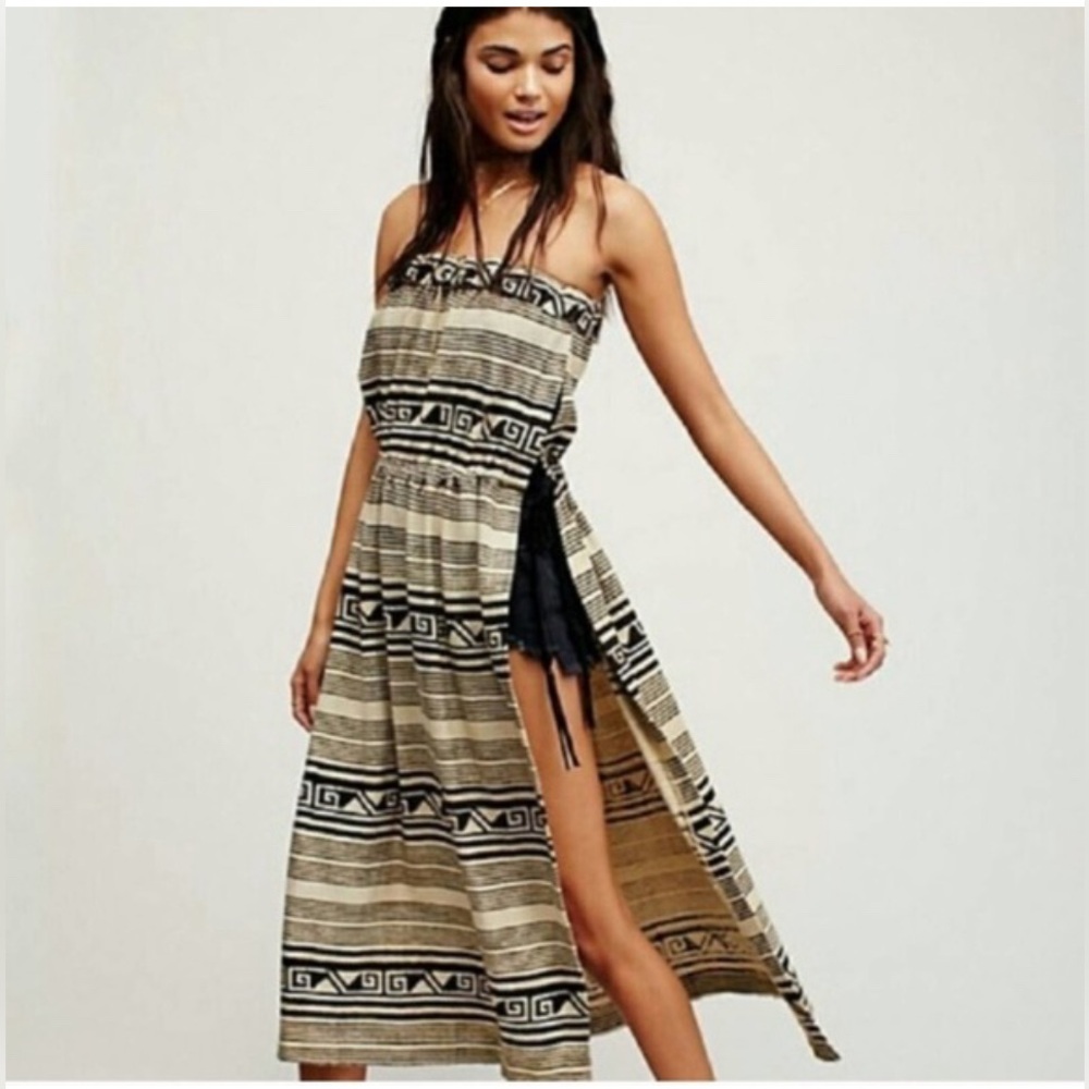 Free People Heirloom Dress Women’s Size Small RARE FIND NWT Cotton Bohemian